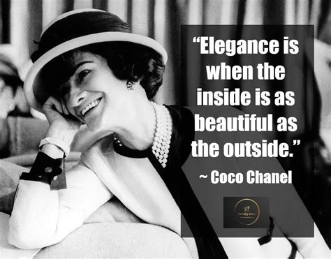 coco Chanel quotes about me